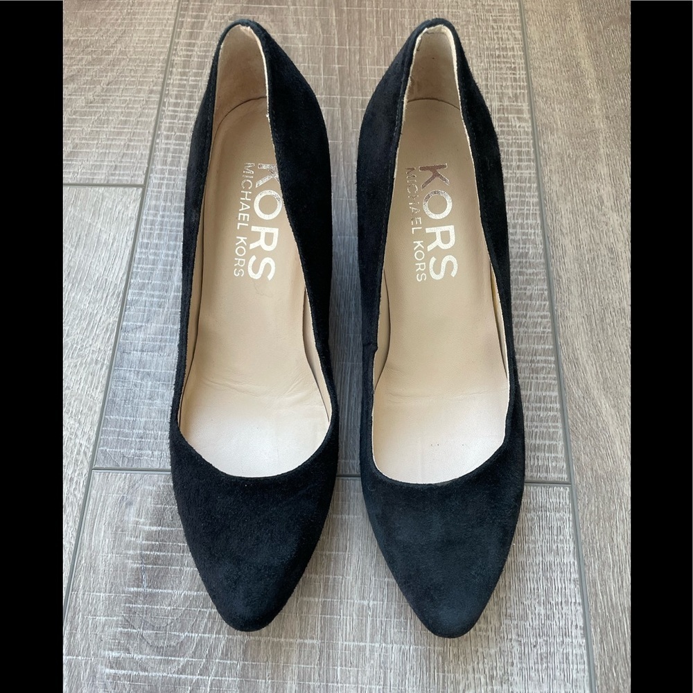 Kors Michael Kors Suede Wedges in Black Size 5.5 - Picture 3 of 8